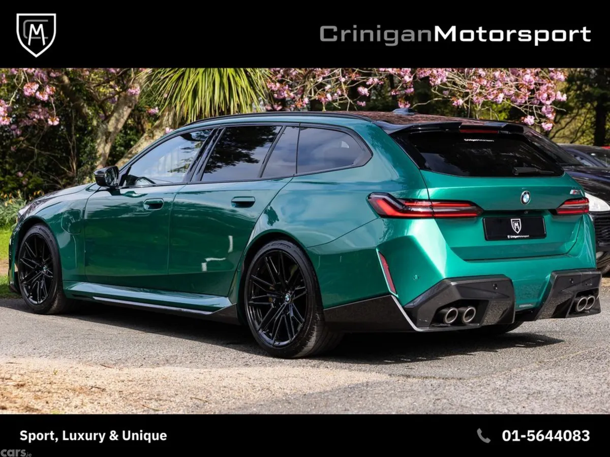 BMW M5 Estate, Petrol Plug-in Hybrid, 2025, Green