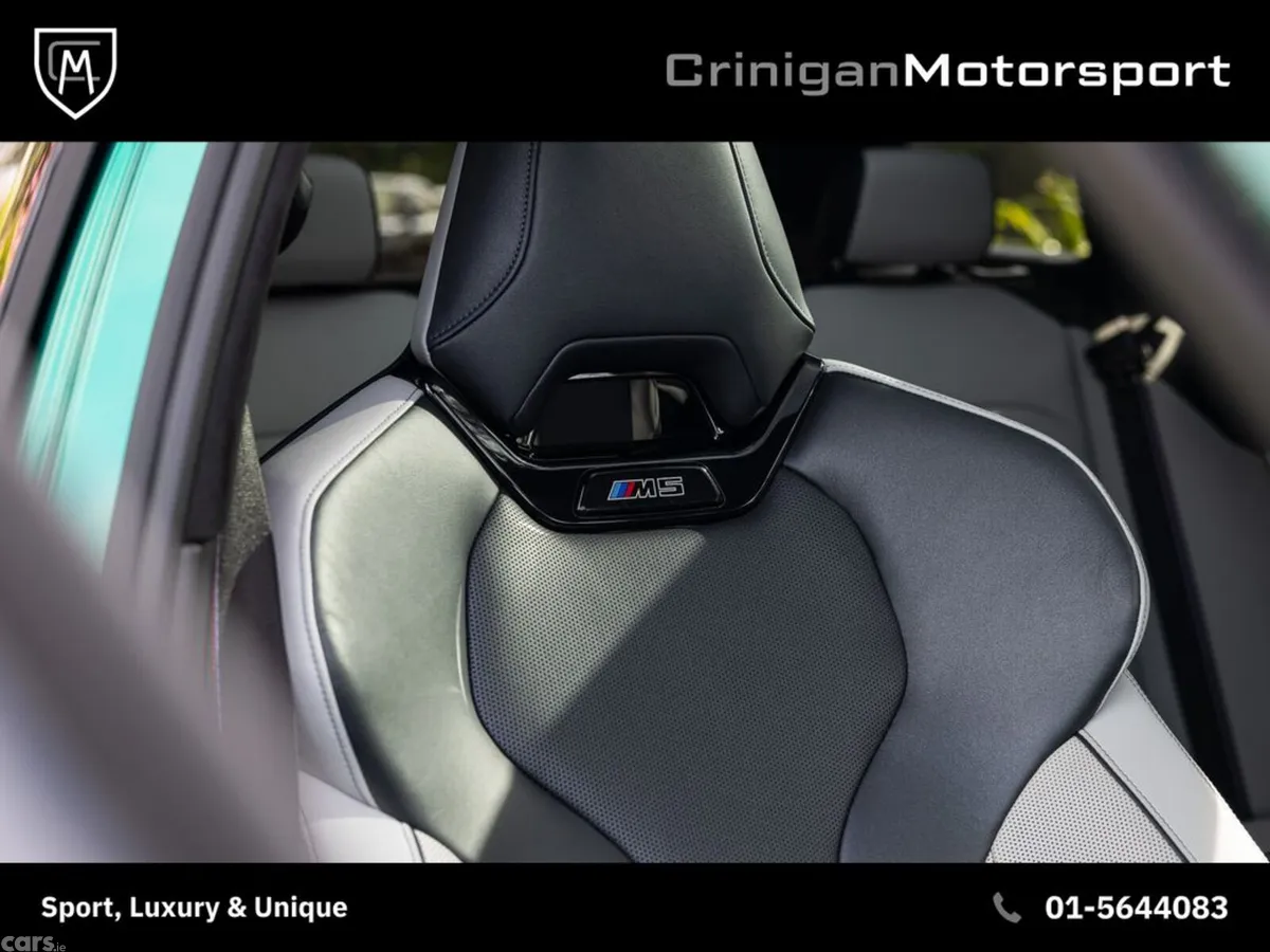 BMW M5 Estate, Petrol Plug-in Hybrid, 2025, Green
