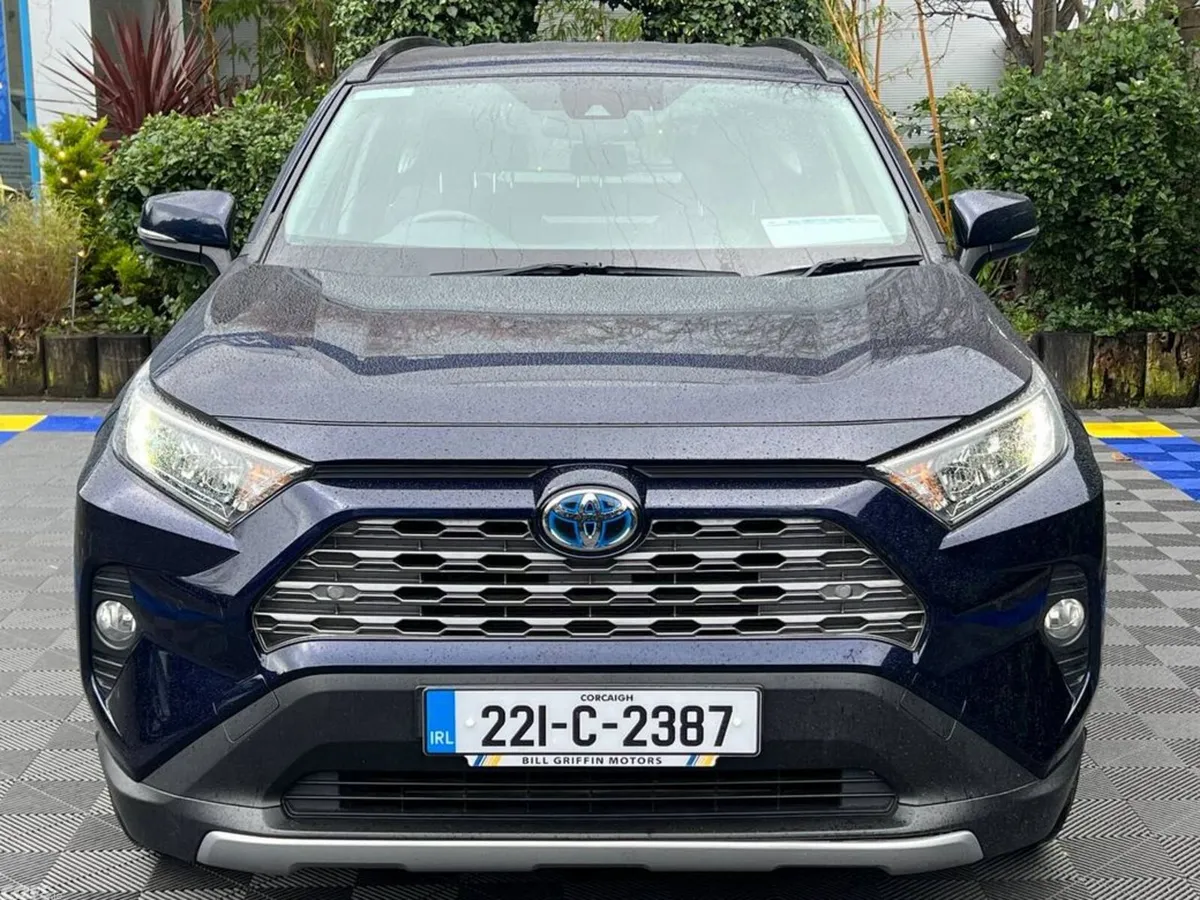 Toyota RAV4 SUV, Petrol Hybrid, 2022, Blue