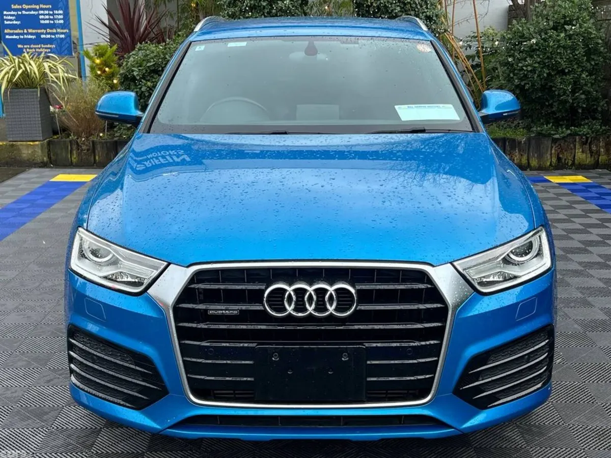Audi Q3 SUV, Petrol, 2016, Blue