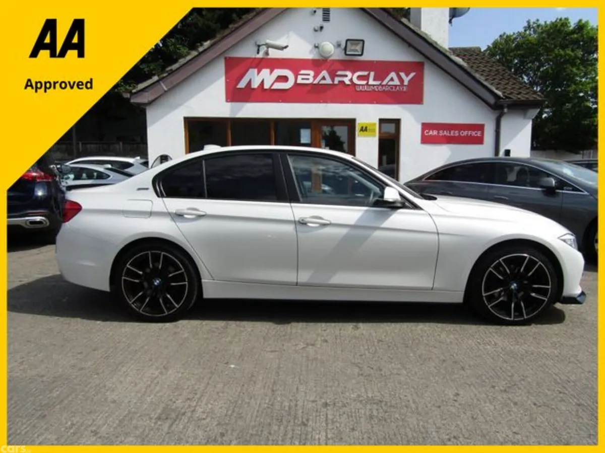 BMW 3-Series Saloon, Petrol Plug-in Hybrid, 2016, White