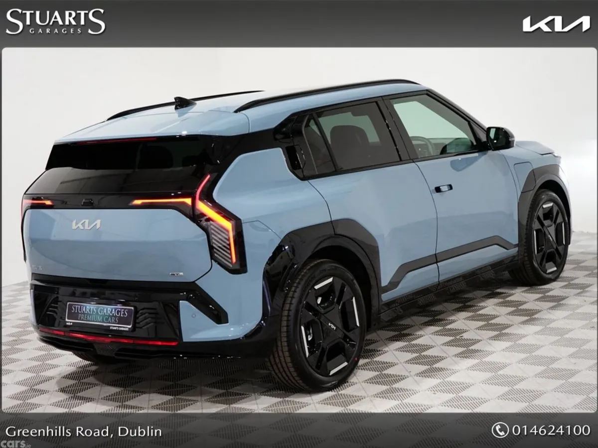 Kia EV3 SUV, Electric, 2027, Blue