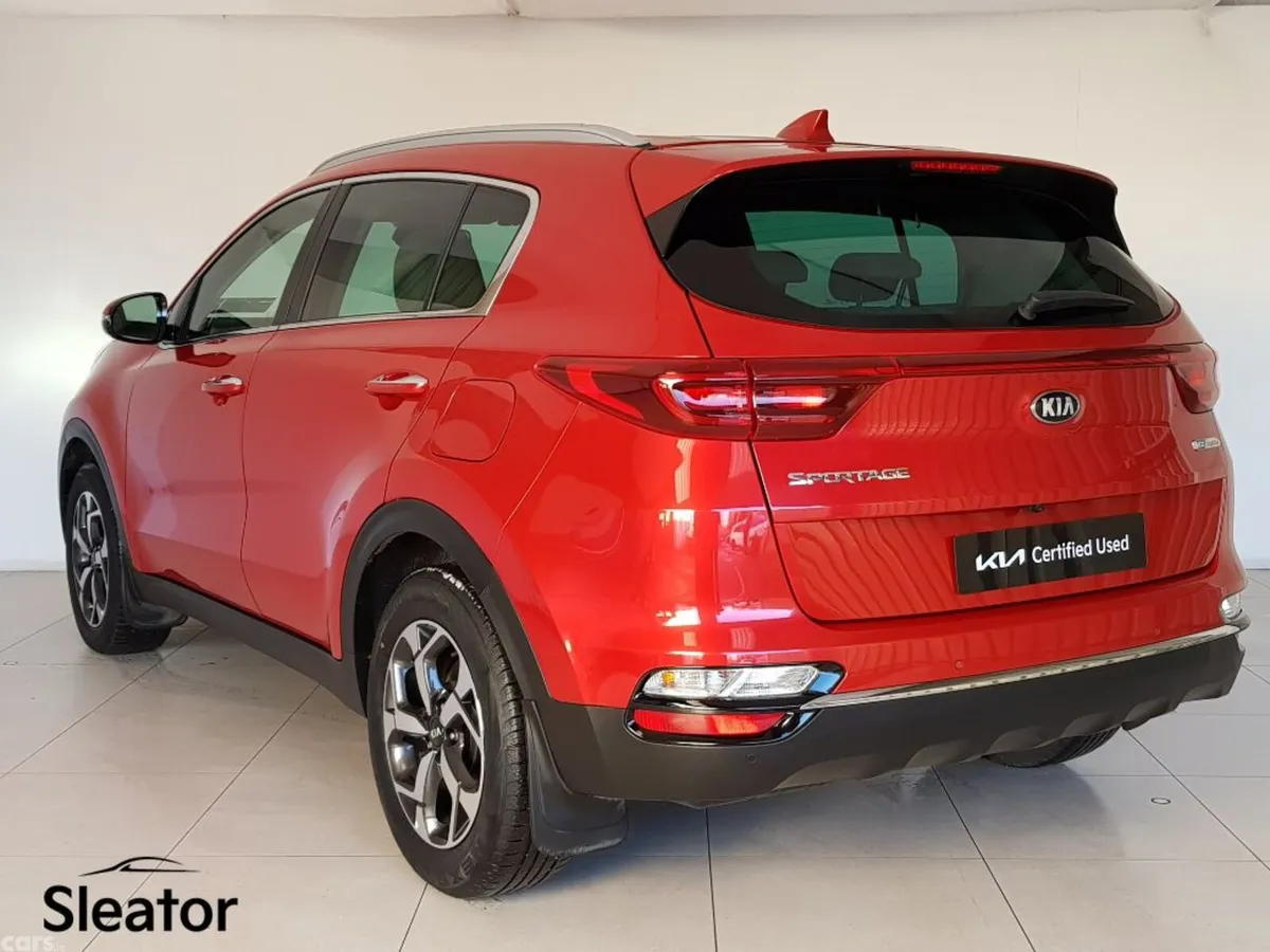 Kia Sportage MPV, Diesel Plug-in Hybrid, 2020, Red