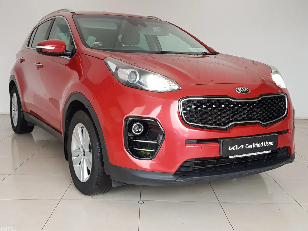 Kia Sportage MPV, Diesel, 2018, Red