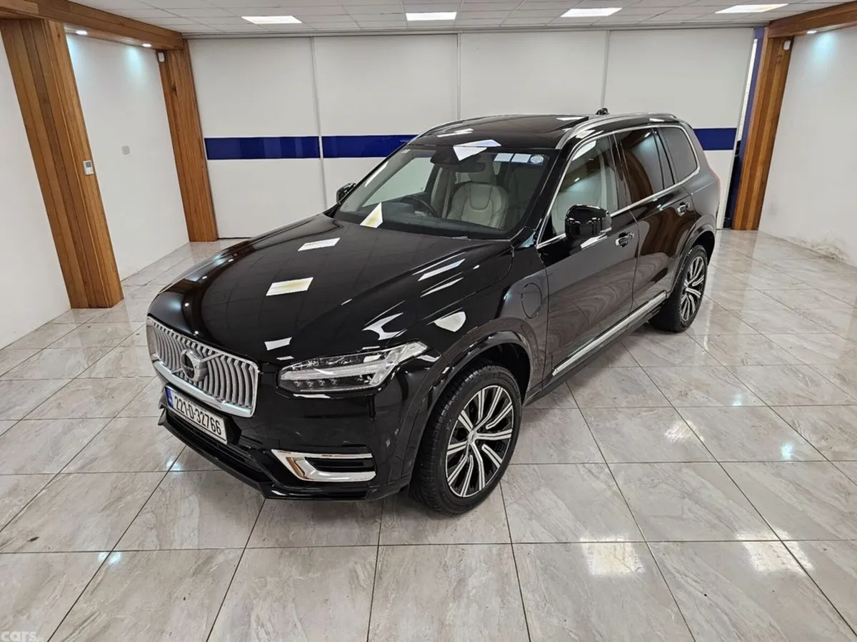Volvo XC90 Estate, Petrol Plug-in Hybrid, 2022, Black