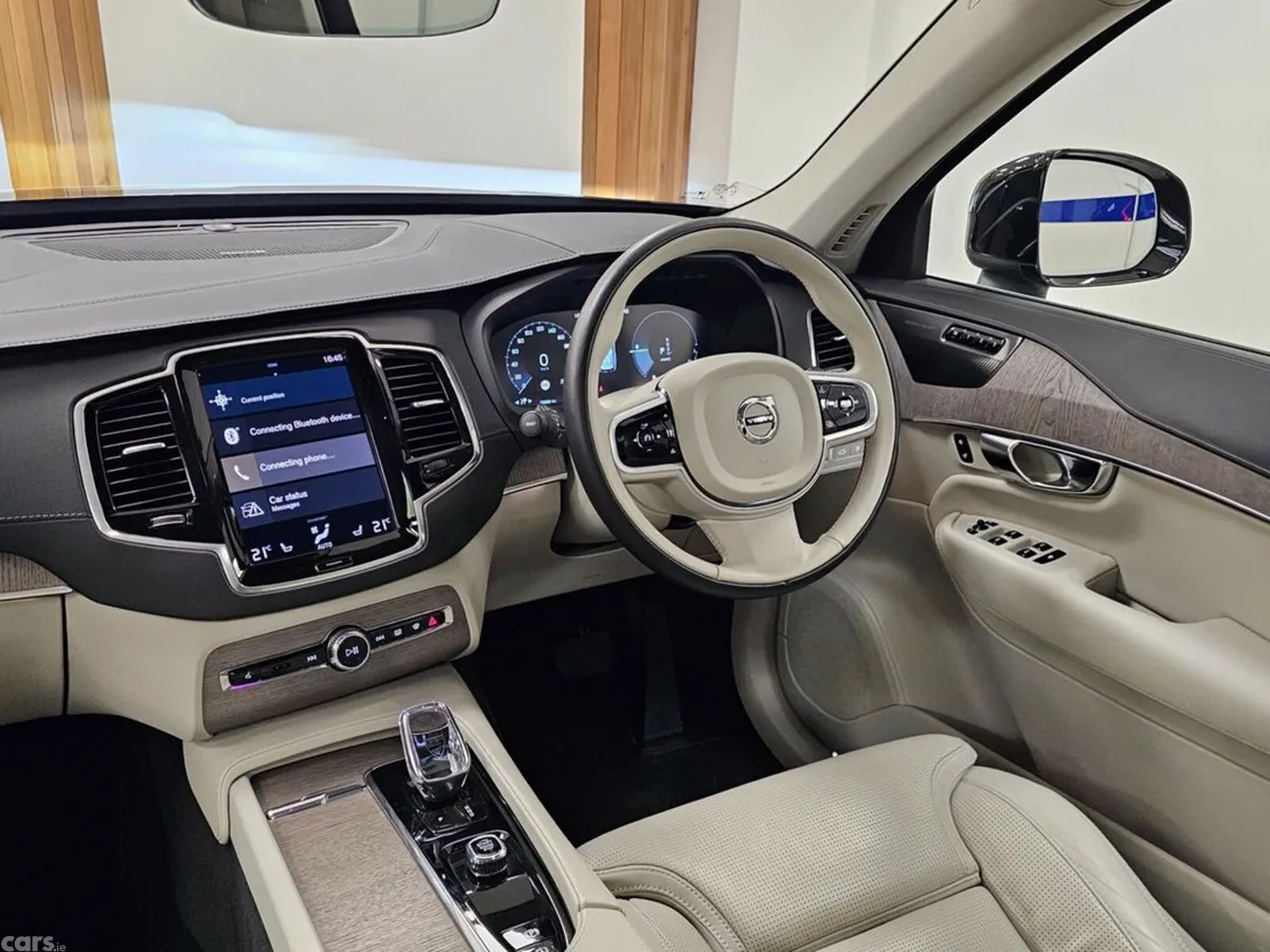 Volvo XC90 Estate, Petrol Plug-in Hybrid, 2022, Black