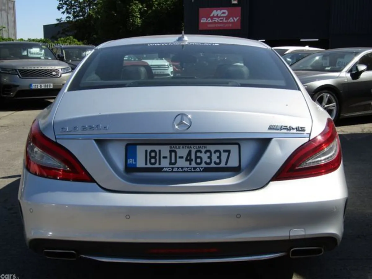 Mercedes-Benz CLS Coupe, Diesel, 2018, Silver