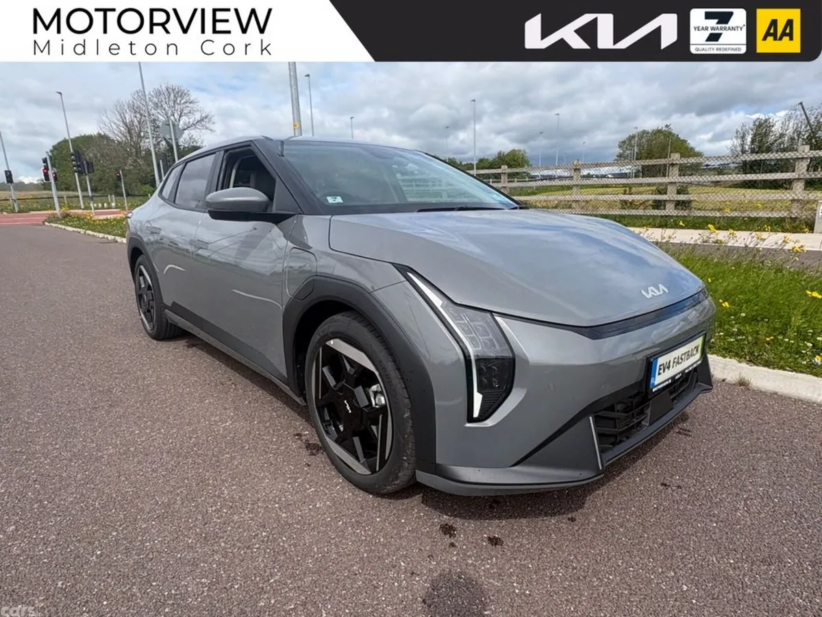 Kia EV4 Saloon, Electric, 2027, Grey