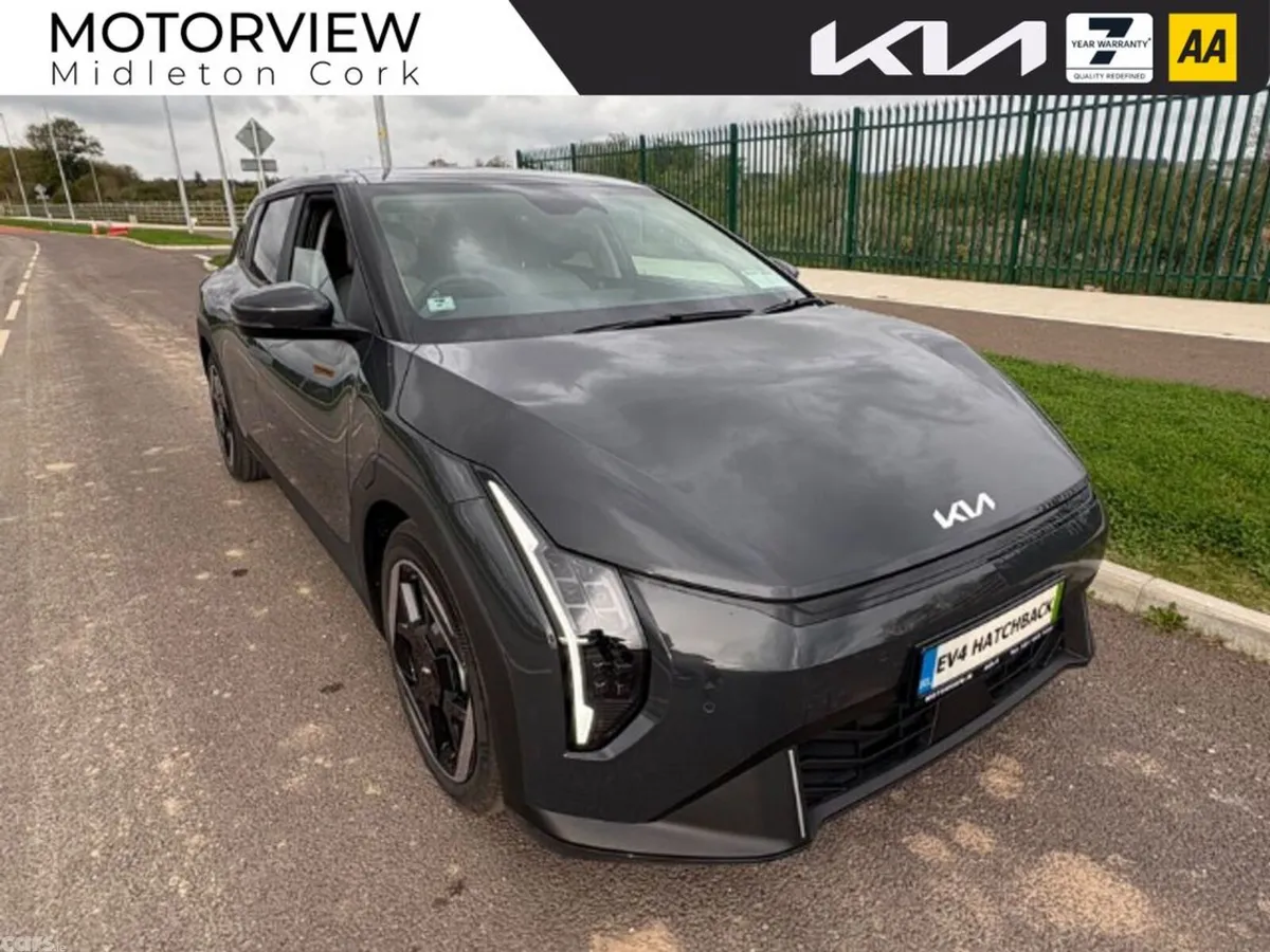 Kia EV4 Hatchback, Electric, 2027, Grey
