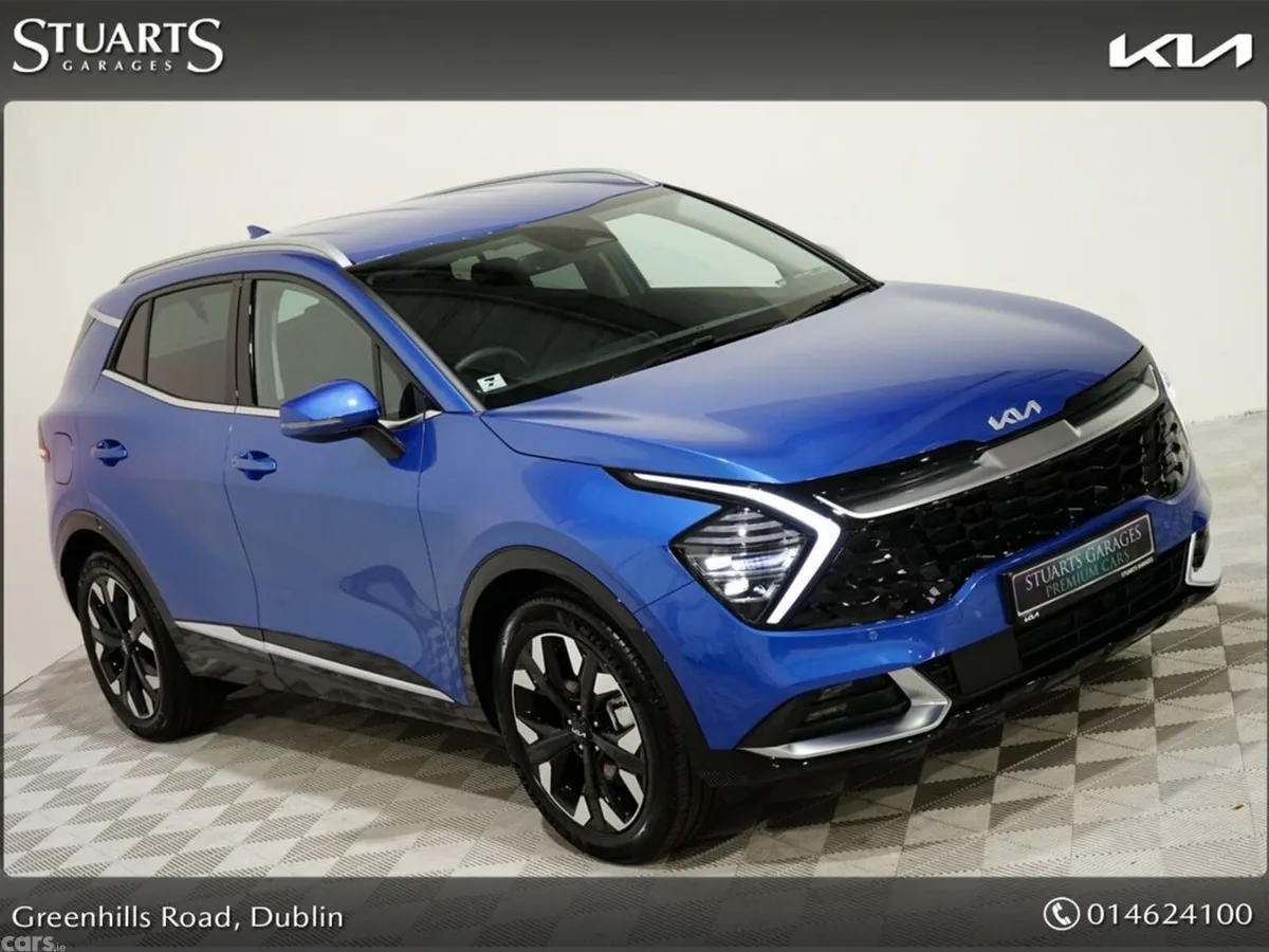 Kia Sportage SUV, Petrol Plug-in Hybrid, 2027, Blue