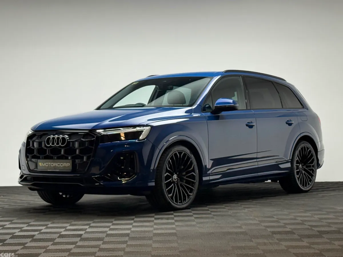 Audi Q7 SUV, Petrol Plug-in Hybrid, 2024, Blue