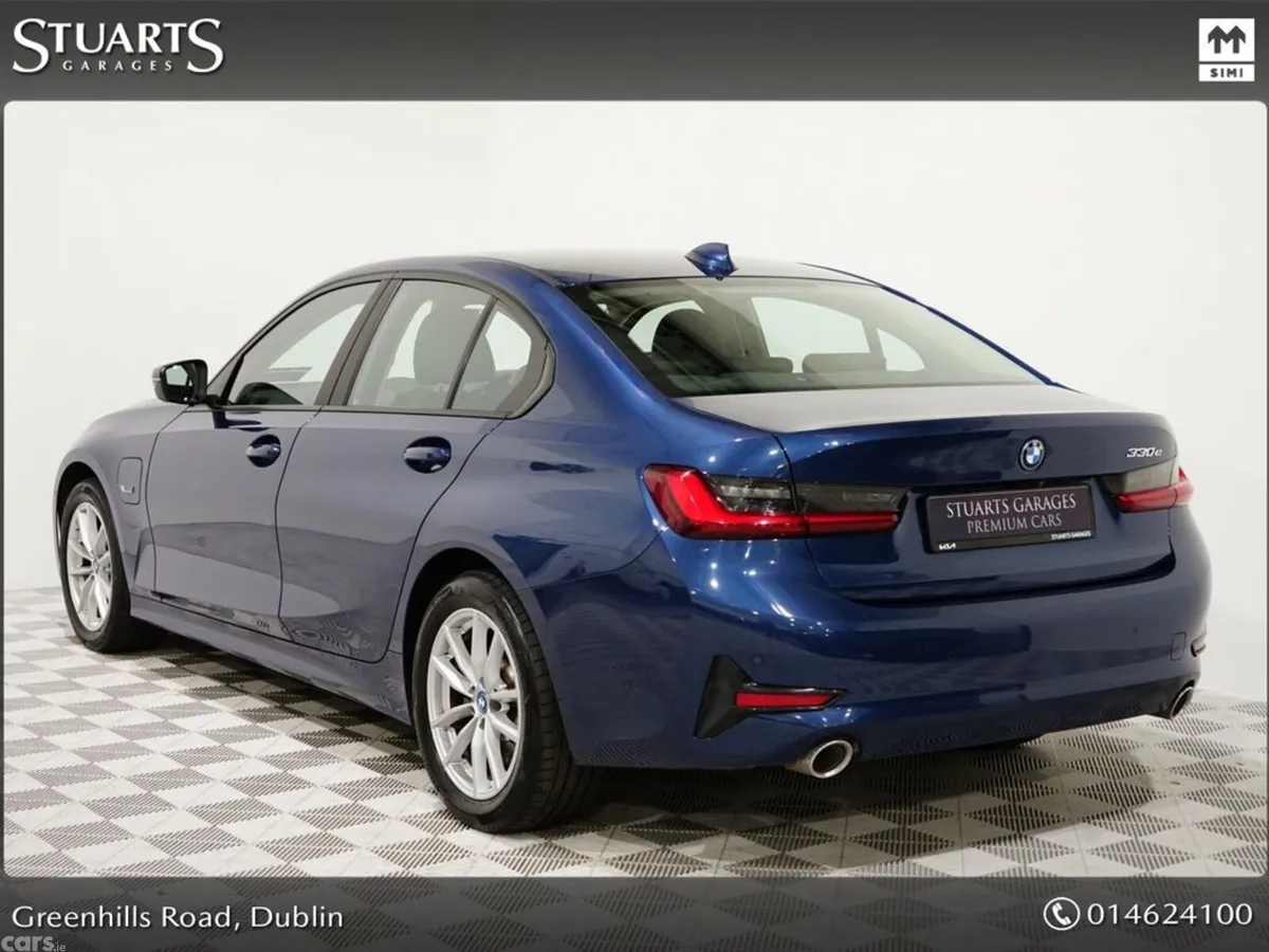 BMW 3-Series Saloon, Petrol Plug-in Hybrid, 2022, Blue