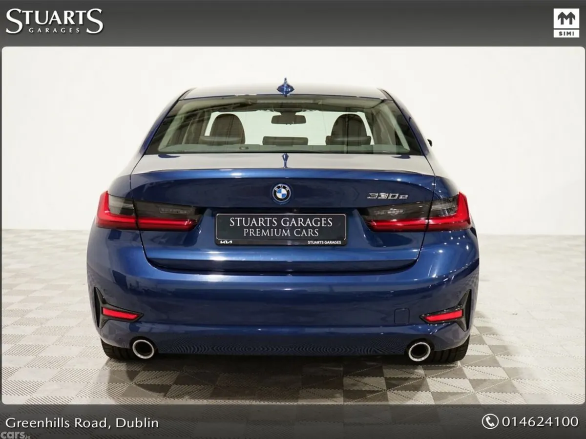 BMW 3-Series Saloon, Petrol Plug-in Hybrid, 2022, Blue