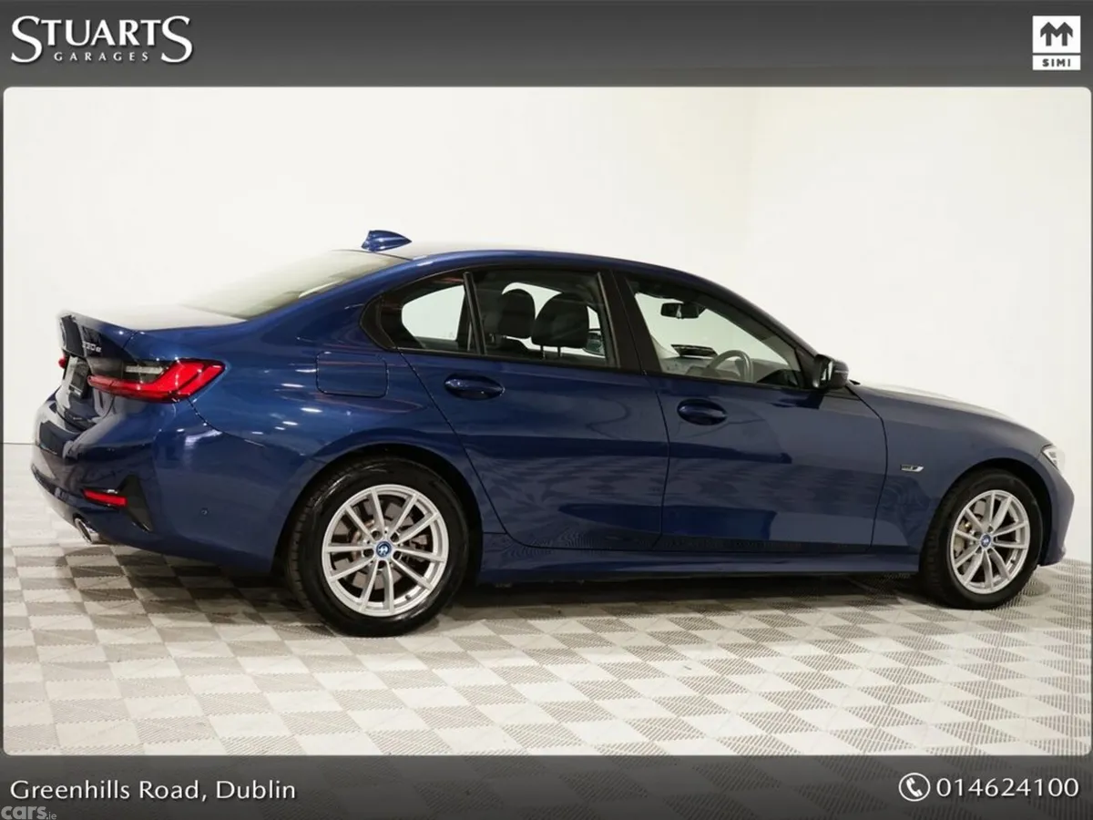BMW 3-Series Saloon, Petrol Plug-in Hybrid, 2022, Blue