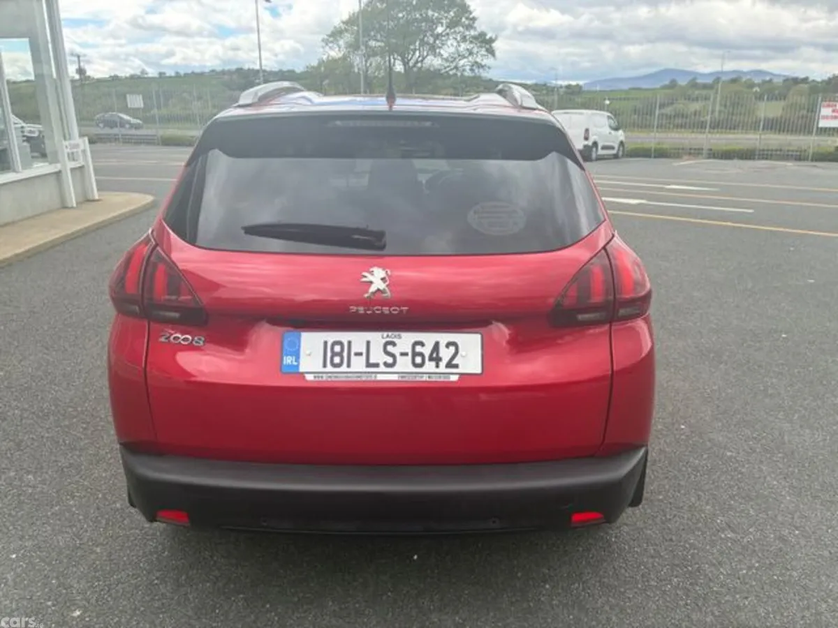 Peugeot 2008 SUV, Diesel, 2018, Red