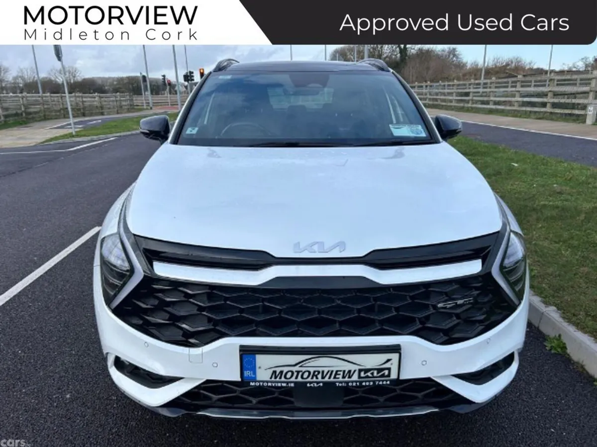 Kia Sportage SUV, Diesel Hybrid, 2024, White