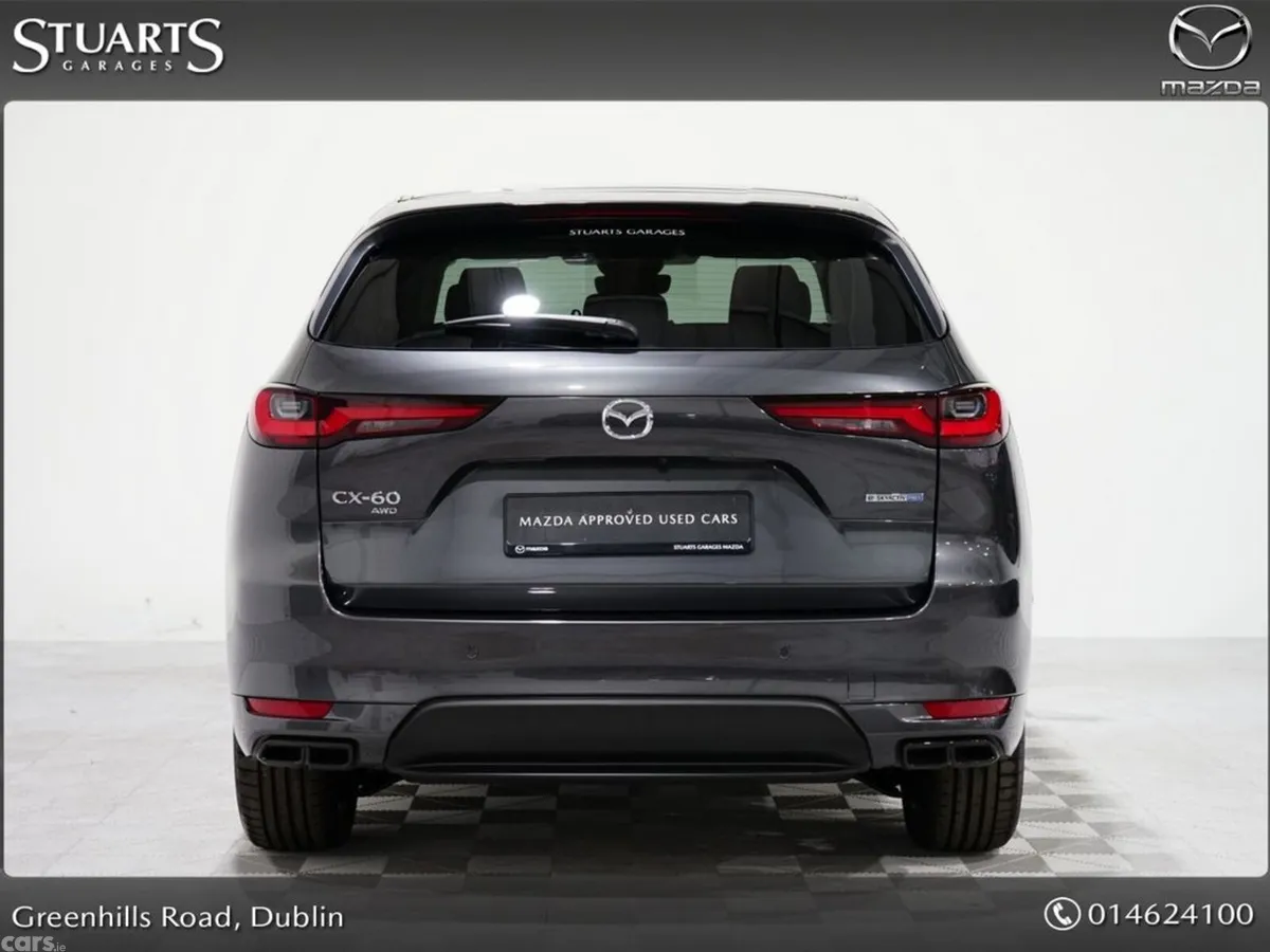 Mazda CX-60 SUV, Petrol Plug-in Hybrid, 2024, Grey