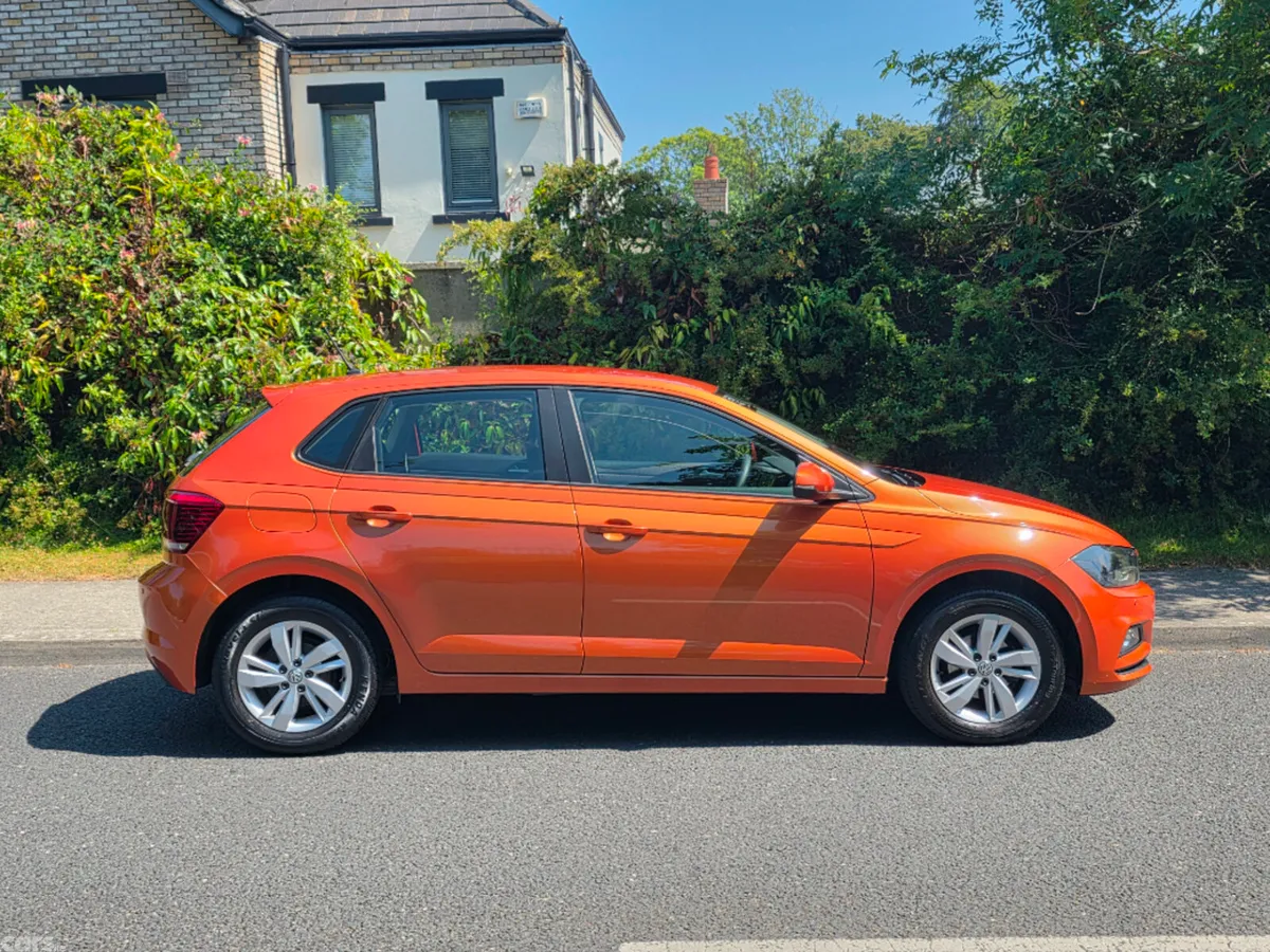 Volkswagen Polo Hatchback, Petrol, 2019, Orange
