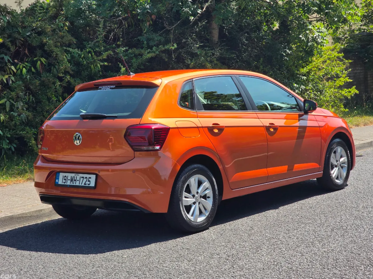 Volkswagen Polo Hatchback, Petrol, 2019, Orange
