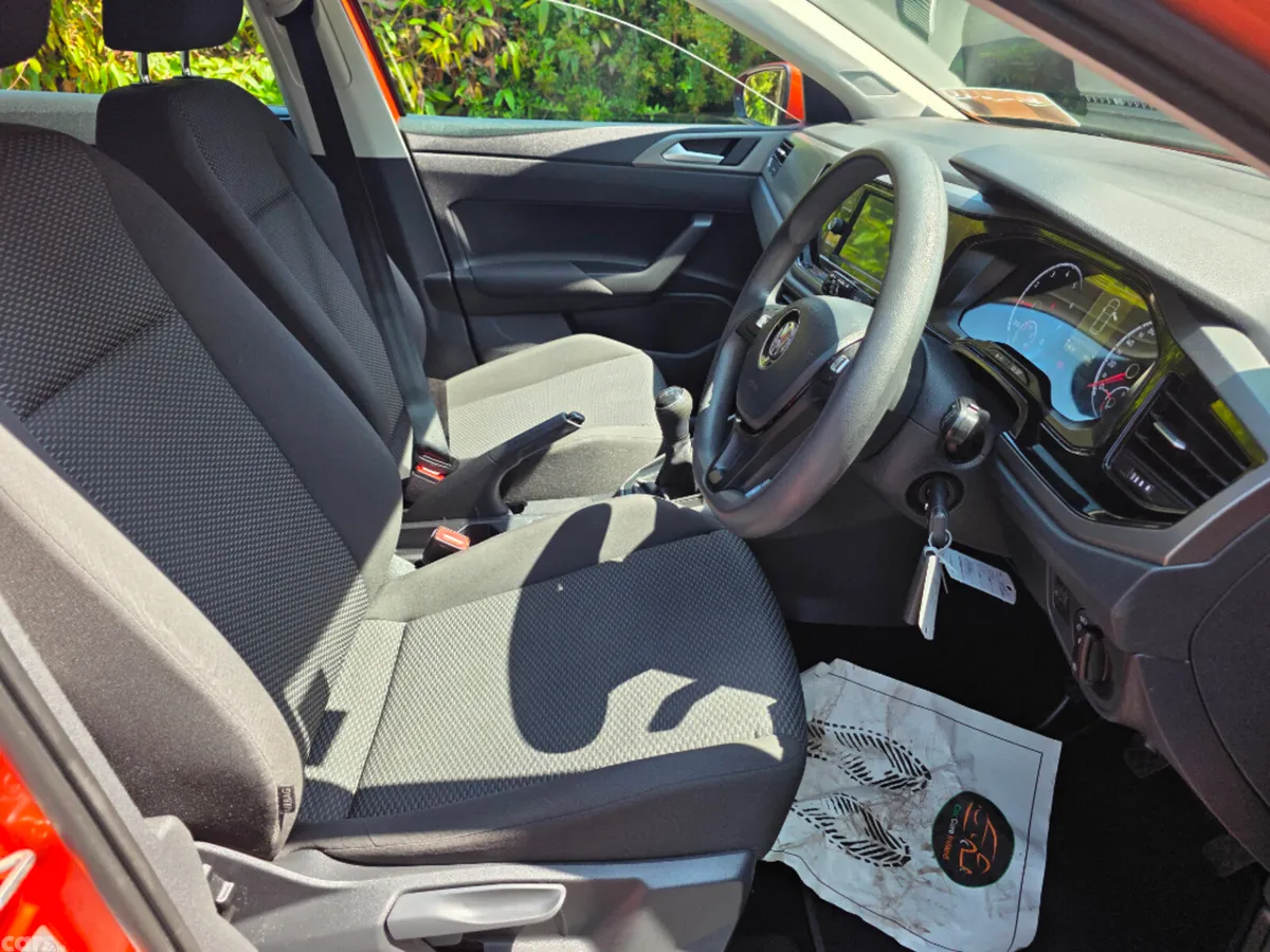 Volkswagen Polo Hatchback, Petrol, 2019, Orange