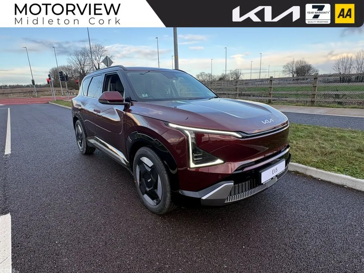 Kia EV5 SUV, Electric, 2027, Red