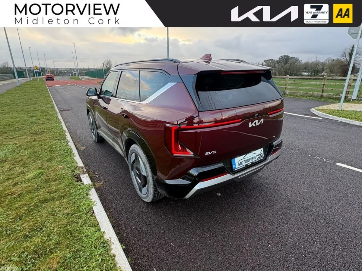 Kia EV5 SUV, Electric, 2027, Red
