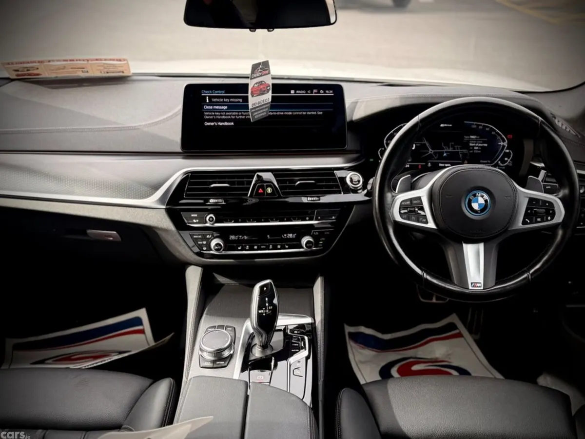 BMW 5-Series Saloon, Petrol Plug-in Hybrid, 2023, White