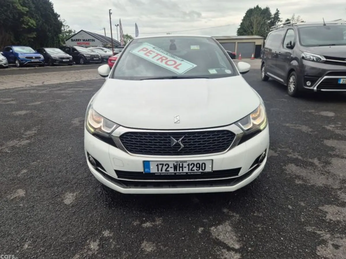 Citroen DS 4 Hatchback, Petrol, 2017, White