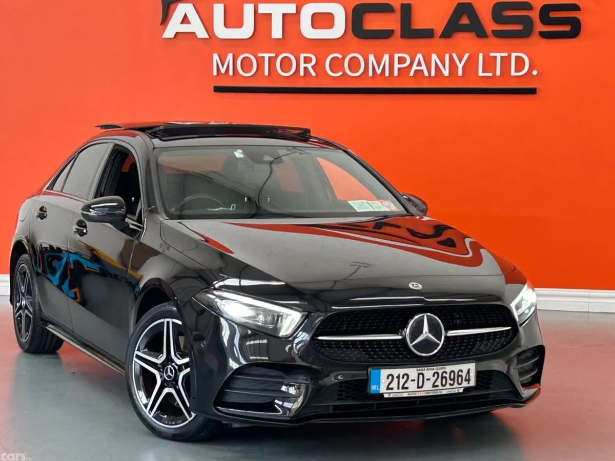 Mercedes-Benz A-Class Saloon, Petrol Plug-in Hybrid, 2021, Black