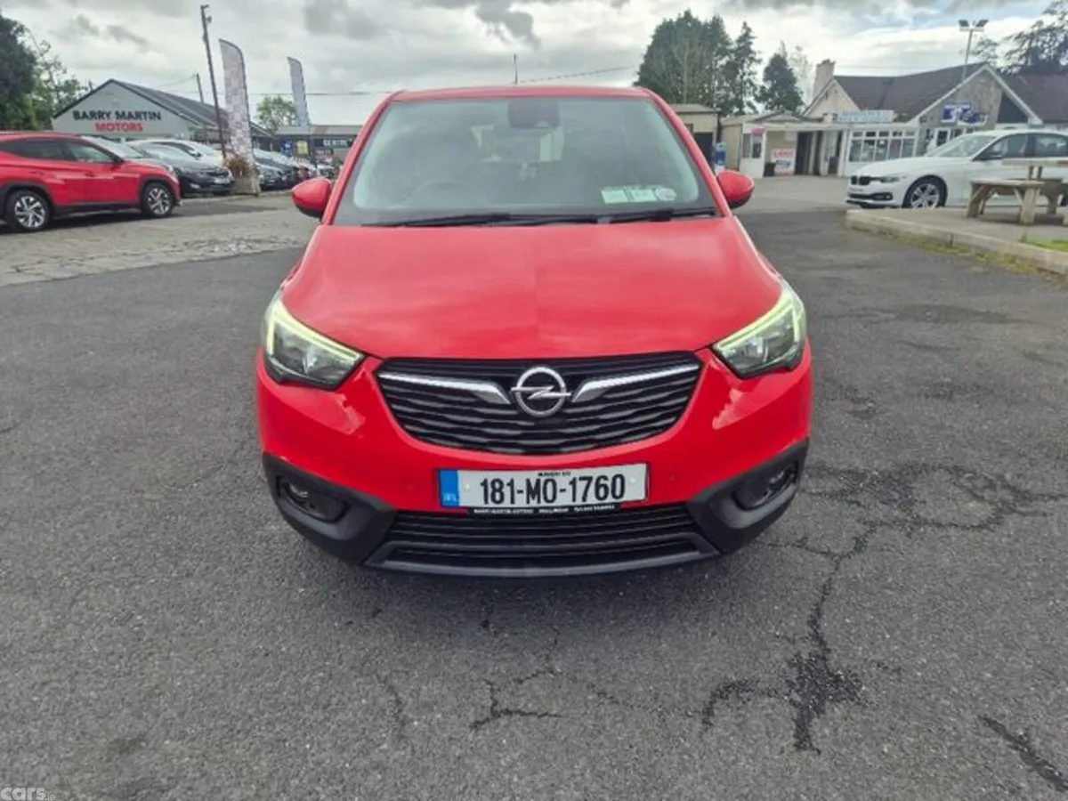 Opel Crossland X MPV, Petrol, 2018, Red