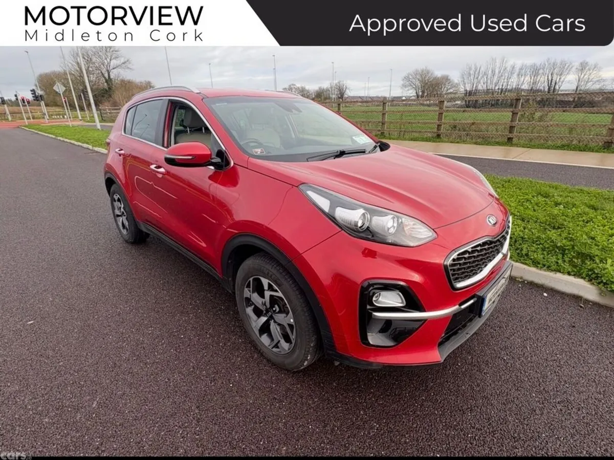 Kia Sportage SUV, Diesel, 2019, Red