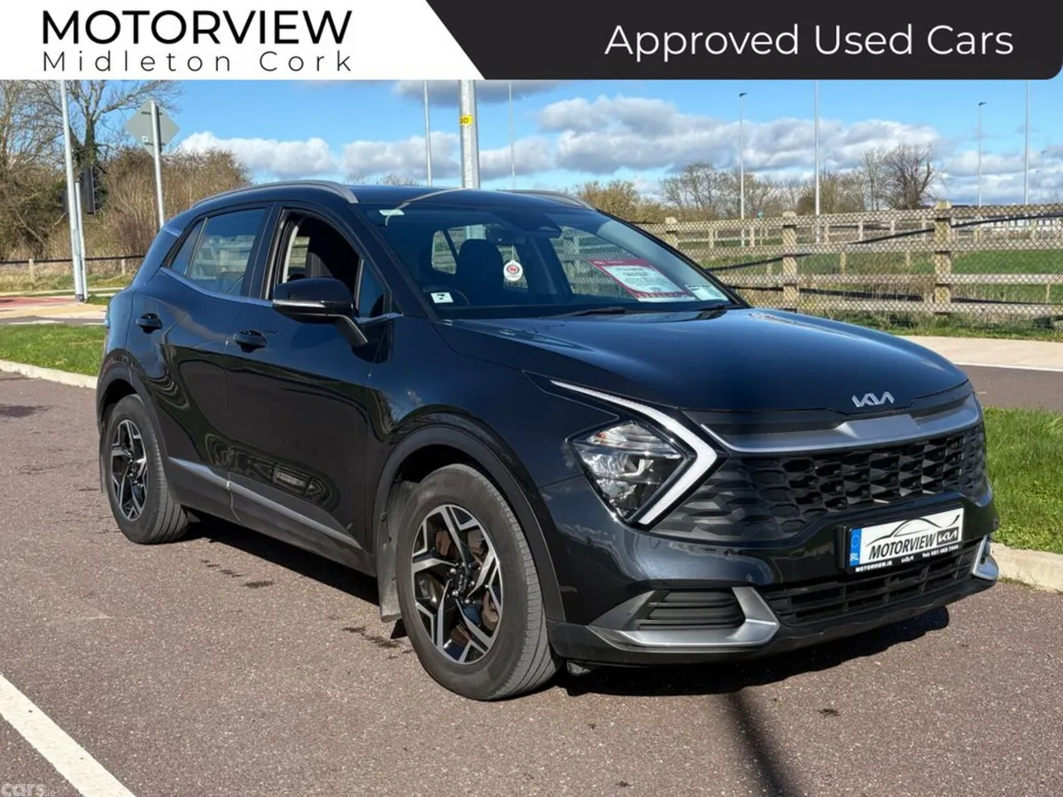 Kia Sportage SUV, Diesel Hybrid, 2023, Black