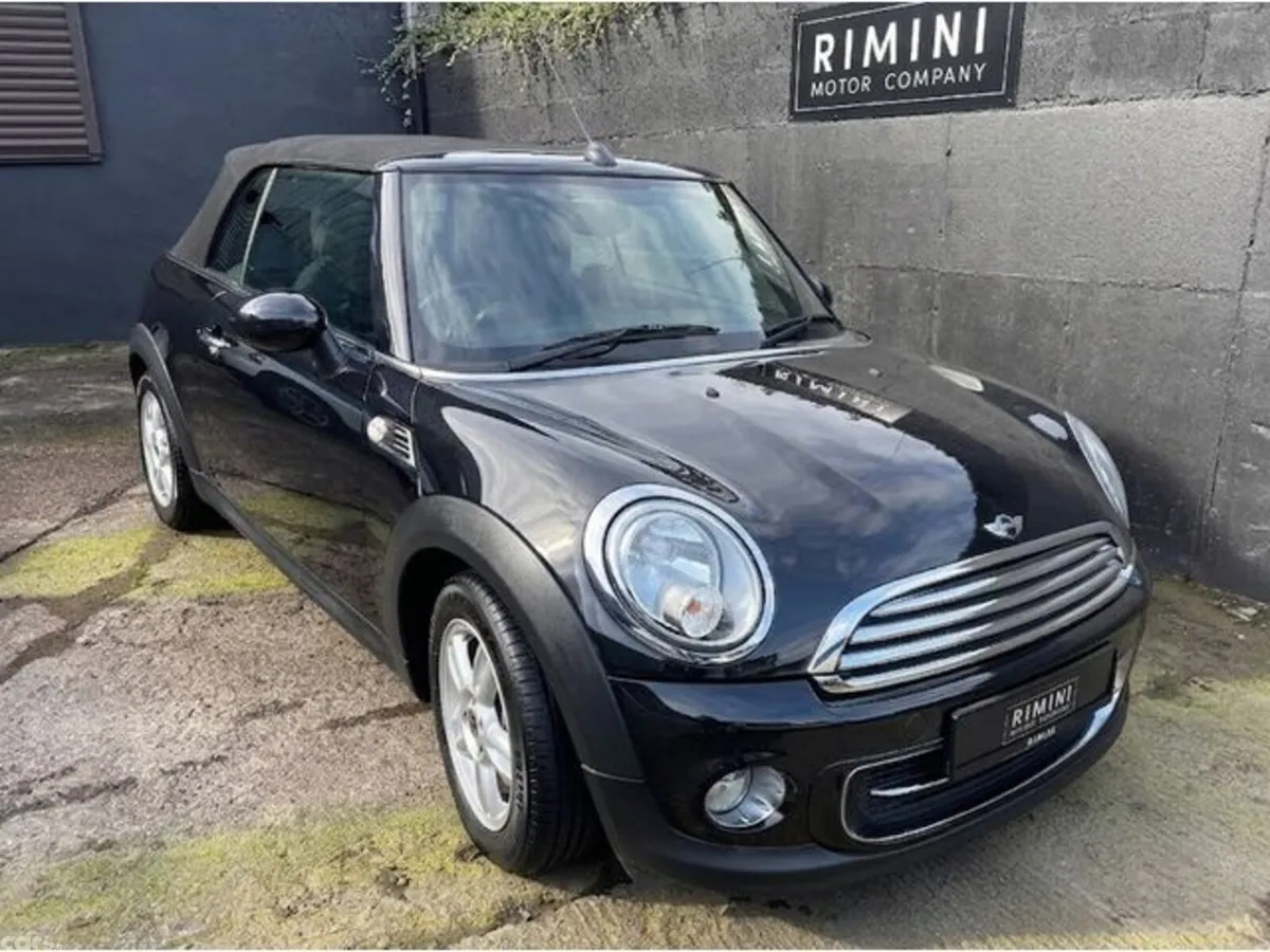 Mini Cooper Convertible, Petrol, 2012, Black