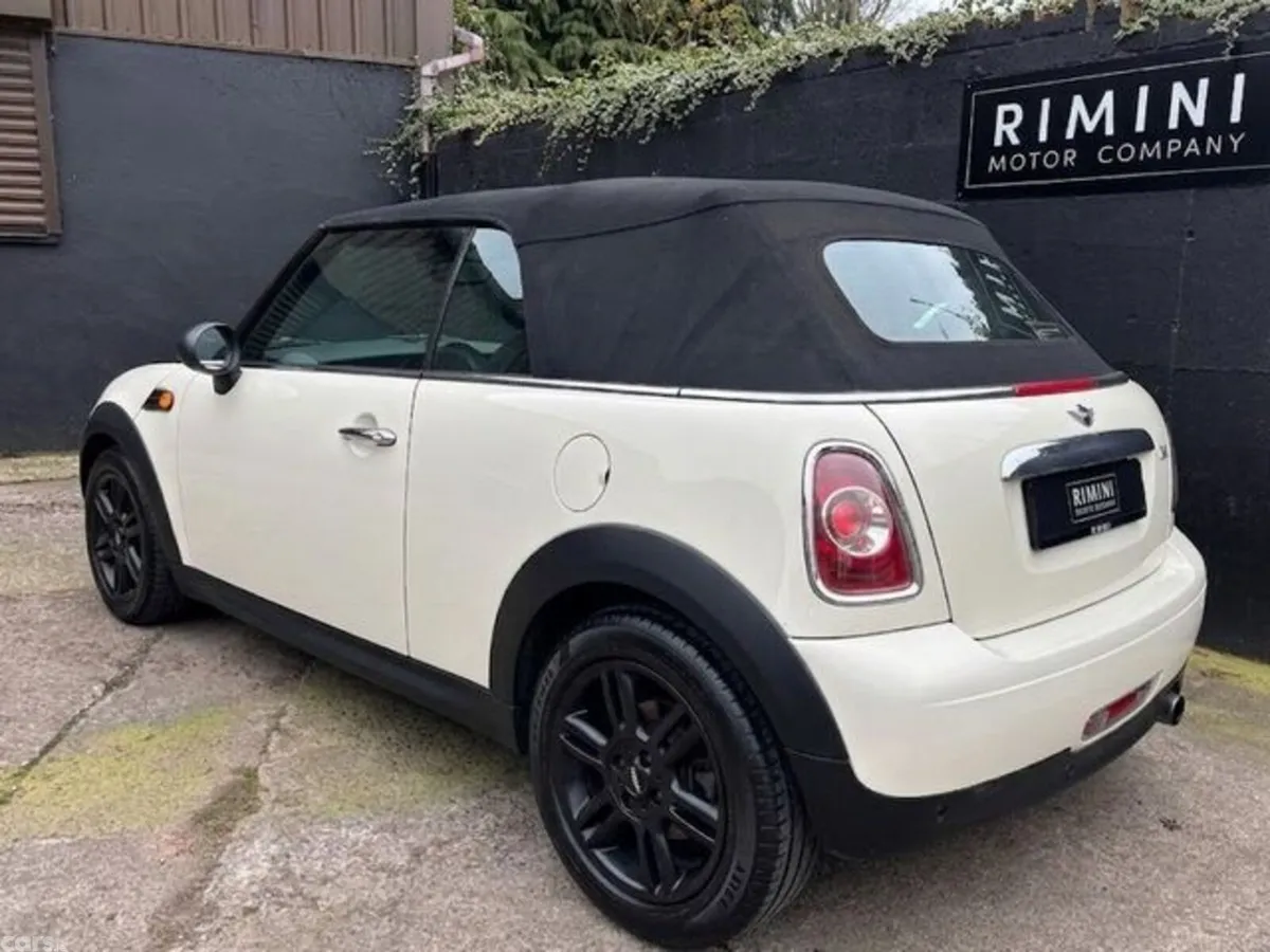 Mini Cooper Convertible, Petrol, 2012, White