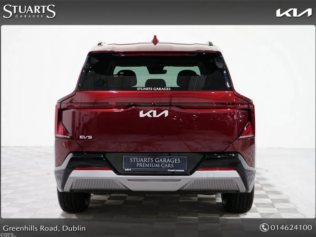 Kia EV5 SUV, Electric, 2027, Red