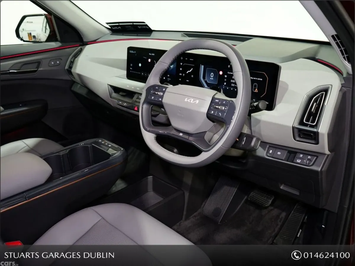 Kia EV5 SUV, Electric, 2027, Red