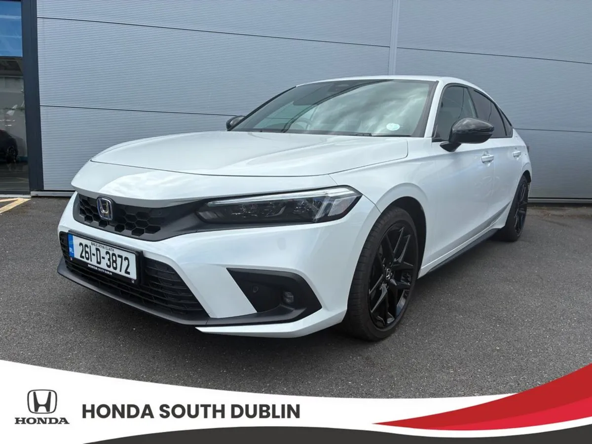 Honda Civic Hatchback, Petrol Hybrid, 2026, White