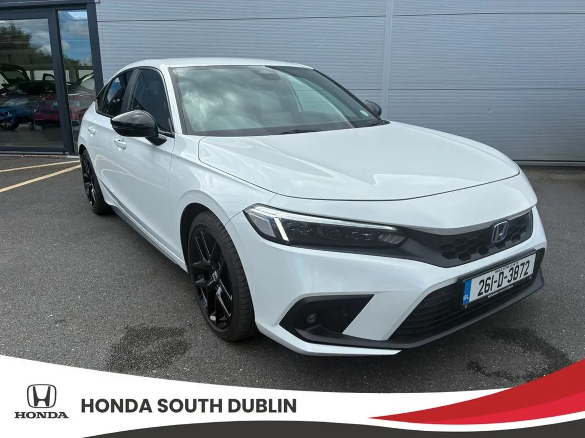 Honda Civic Hatchback, Petrol Hybrid, 2026, White