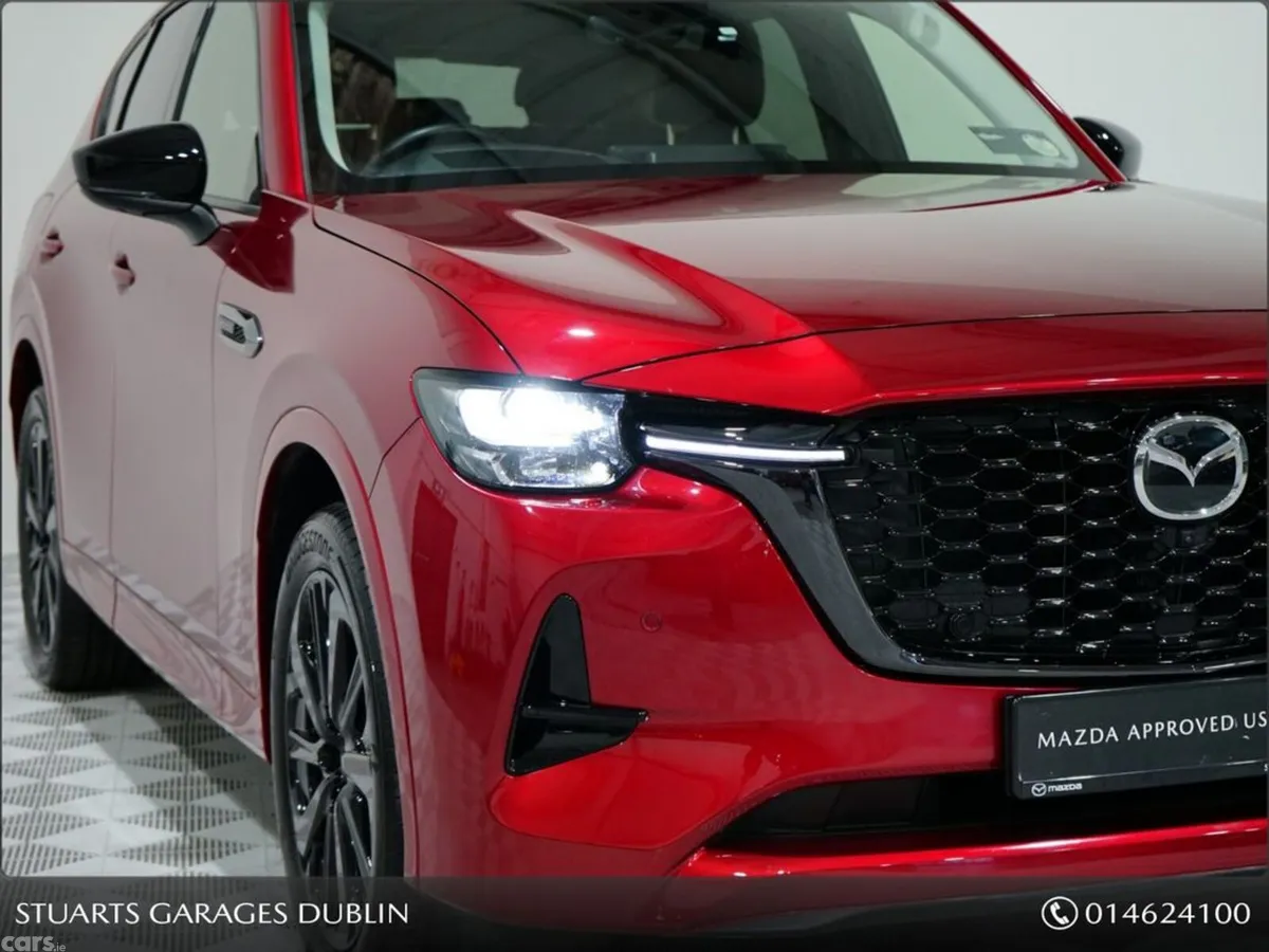 Mazda CX-60 SUV, Petrol Plug-in Hybrid, 2025, Red