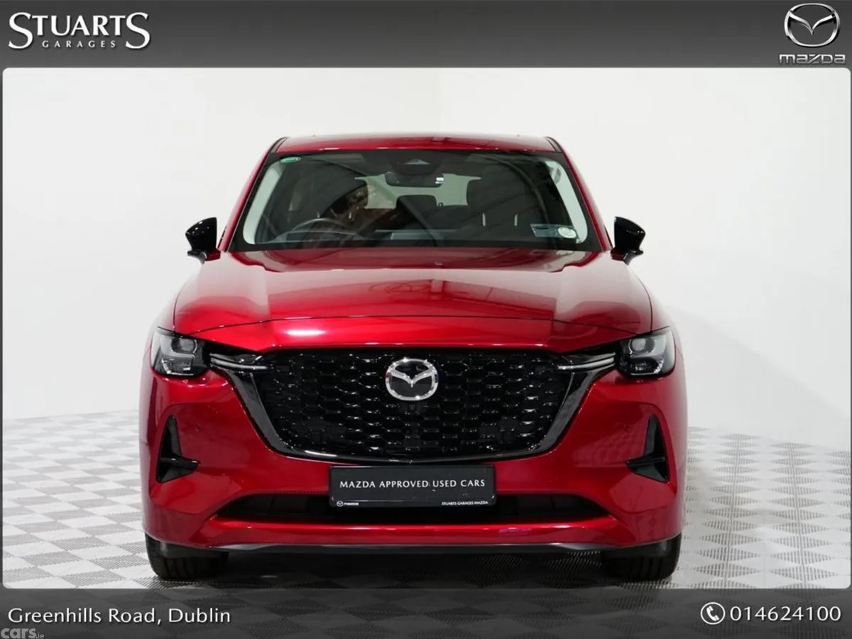 Mazda CX-60 SUV, Petrol Plug-in Hybrid, 2025, Red