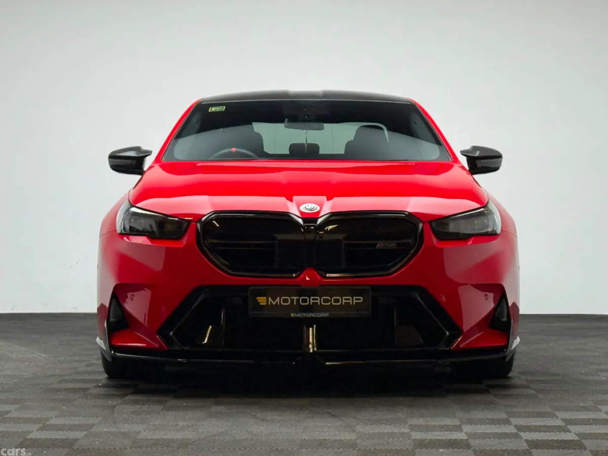 BMW M5 Saloon, Petrol Plug-in Hybrid, 2025, Red