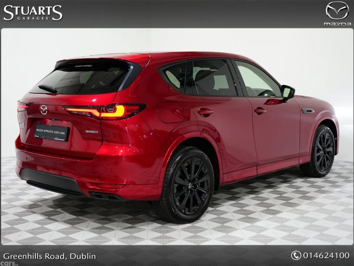 Mazda CX-60 SUV, Petrol Plug-in Hybrid, 2025, Red