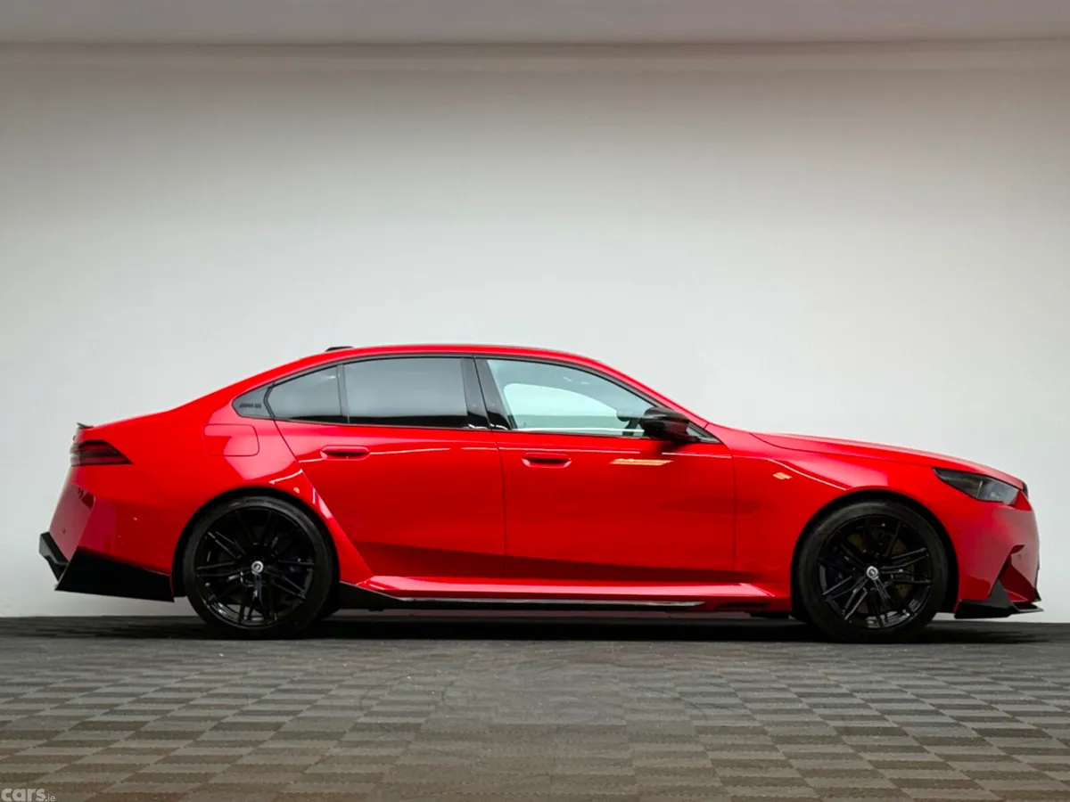 BMW M5 Saloon, Petrol Plug-in Hybrid, 2025, Red