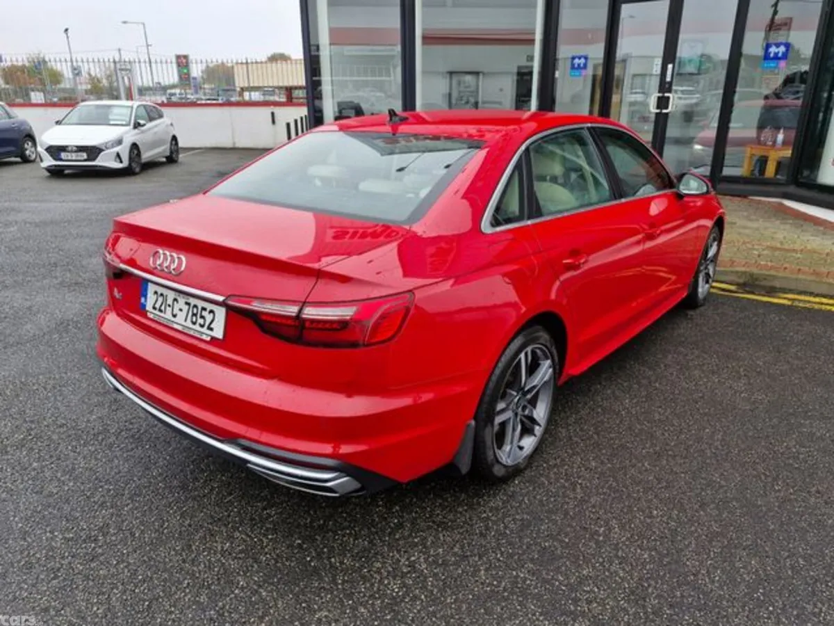 Audi A4 Saloon, Diesel, 2022, Red