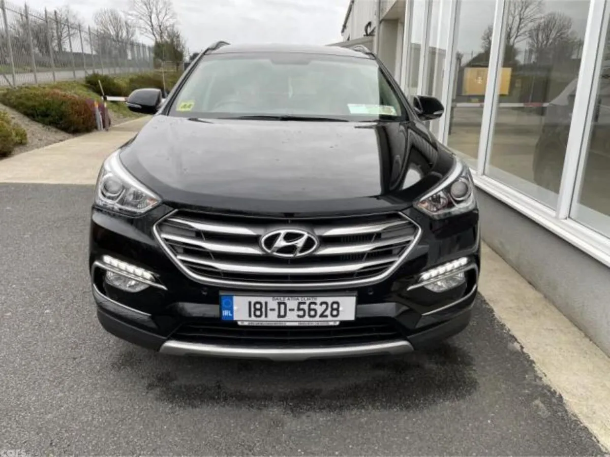 Hyundai Santa Fe SUV, Diesel, 2018, Black