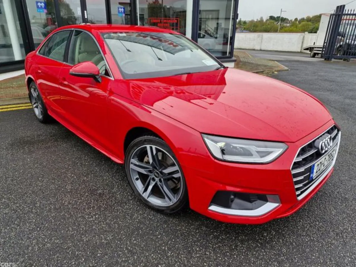 Audi A4 Saloon, Diesel, 2022, Red