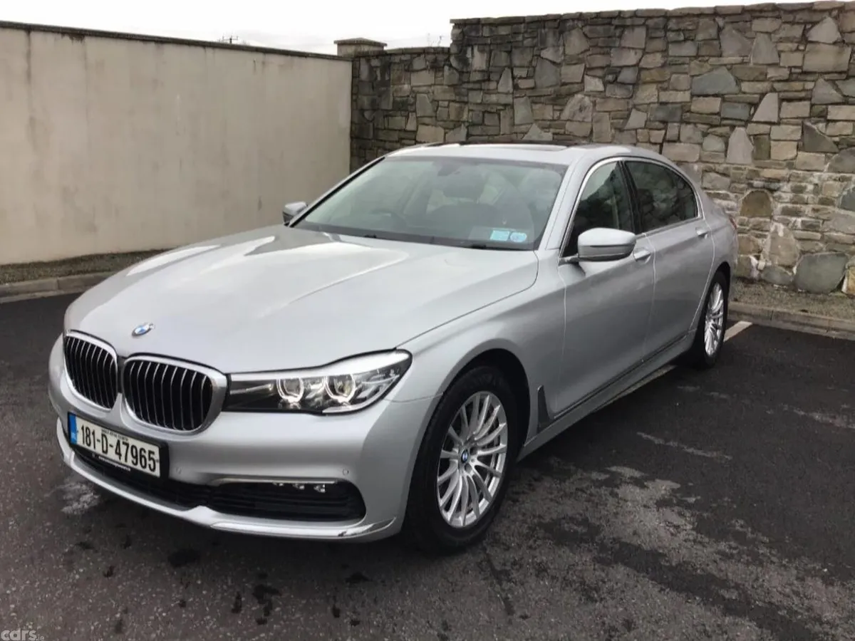 BMW 7-Series Saloon, Diesel, 2018, Silver