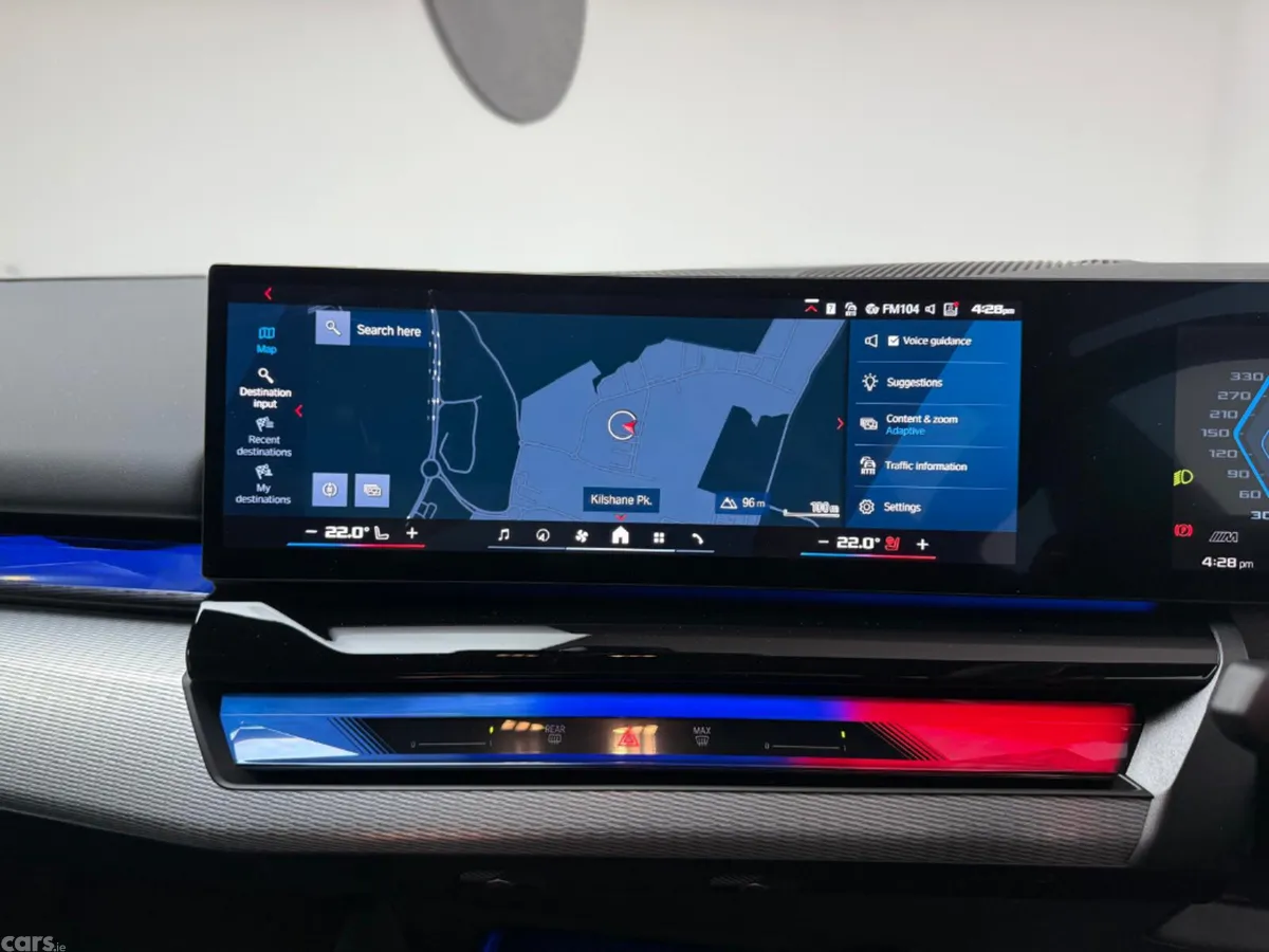 BMW M5 Saloon, Petrol Plug-in Hybrid, 2025, Red