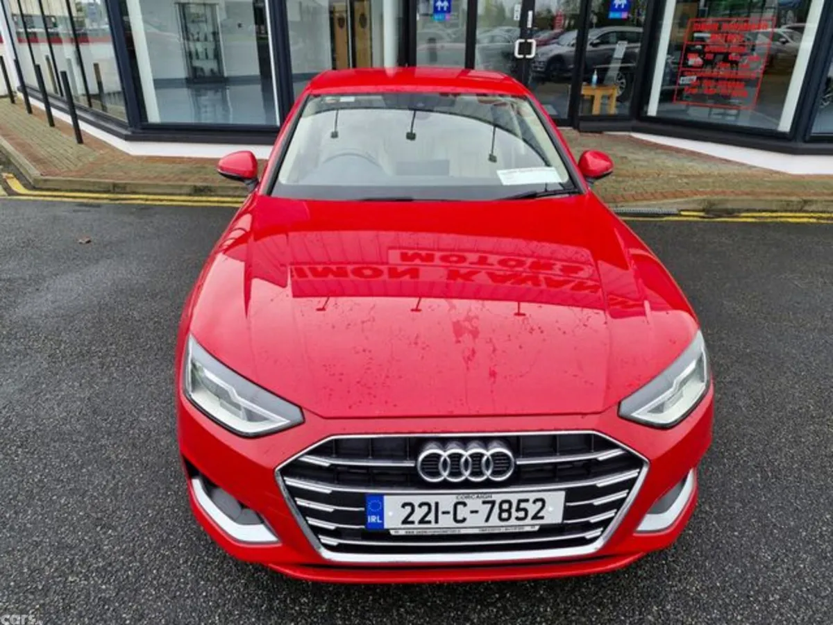 Audi A4 Saloon, Diesel, 2022, Red