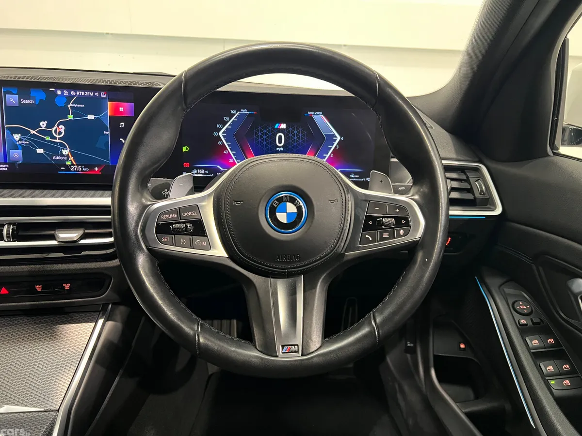 BMW 3-Series Saloon, Petrol Plug-in Hybrid, 2023, White